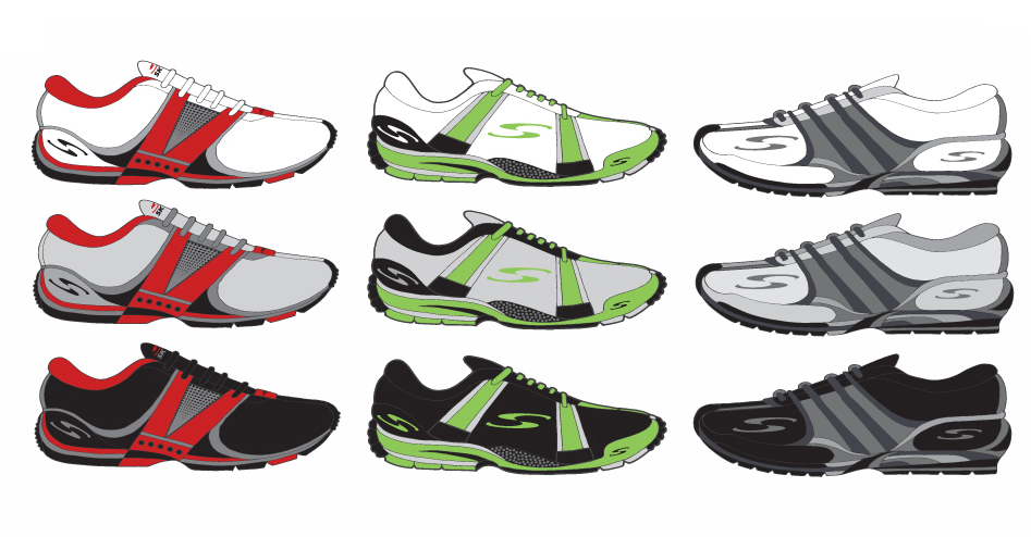 SKILZ footwear color study