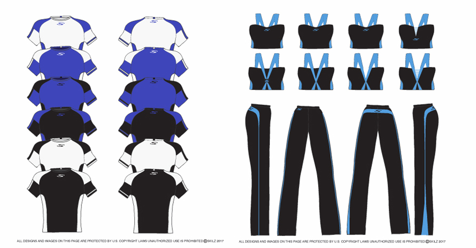 SKILZ apparel design detail