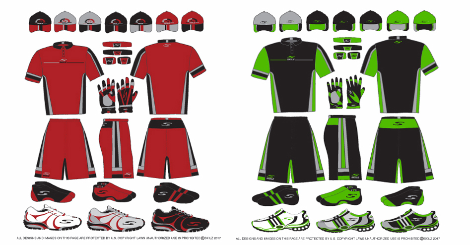 SKILZ athletic apparel design study