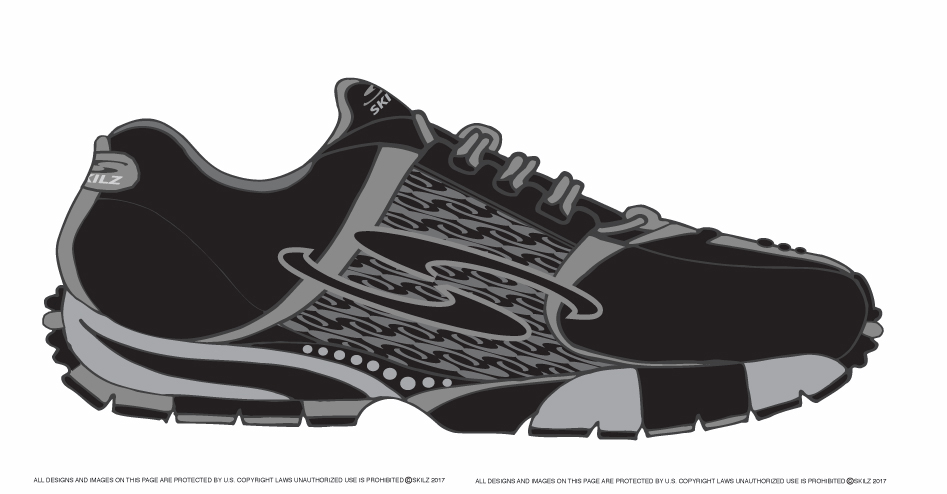 SKILZ performance footwear rendering