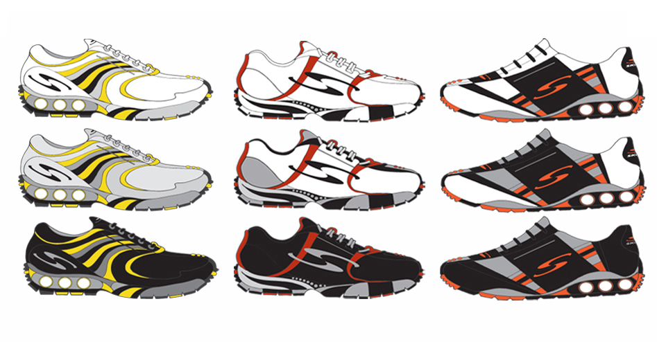 SKILZ athletic footwear design